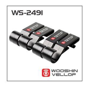[고래별]우신벨로프 WS-2491 안전모 작업모 헬멧 고정클립 4P