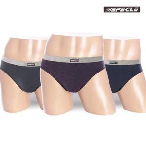 [스페클로] 인팅 남성 삼각 팬티 브리프 남자팬티 3매입