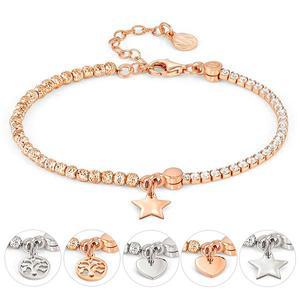 [노미네이션]팔찌 CHIC&CHARM (시크앤참) bracelet CELEBRATION in 925 silver and cz 148616 (택1)