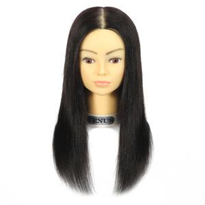 비너스가발 100%인모 18인치 롱스타일 연습용통가발 블랙
