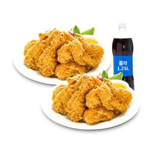 [티바치킨] 후라이드+후라이드+콜라1.25L