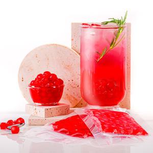 버블펄스 타피오카 핑크딸기펄 60g, 25개입
