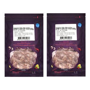 알찬해 먹기 좋게 손질한 낙지큐브, 300g, 2개