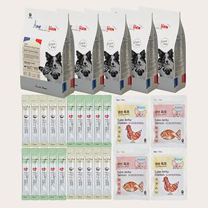 [아벡시앙] 프리미엄 소프트 사료 5KG + 간시 8팩 풀패키지 구성