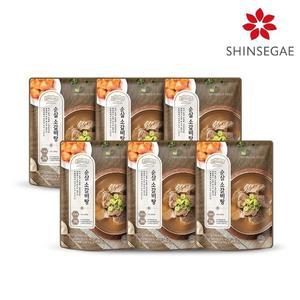 [신세계][신세계푸드] 호텔컬렉션 에센셜 순살 소갈비탕 450g x 6팩