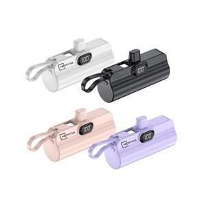 뉴비아 도킹형 보조배터리 5000mAh 10W 잔량표시 동시충전