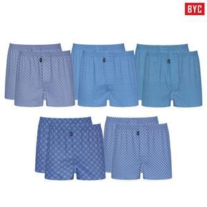 [BYC] 남성 순면 데일리 트렁크팬티 (10매입) 6015 박서 사각
