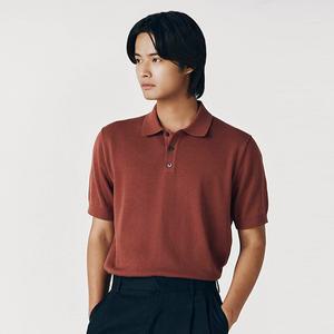 [지오다노] 054523 12gg 코튼 폴리 반팔 저지 폴로넥