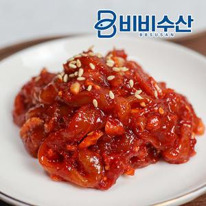 [비비수산] 저온숙성 오징어젓갈 500g + 500g