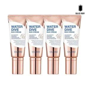 셀라보 워터 다이브 스킨케어 선크림 60g x4