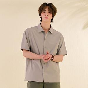 [하프클럽/체이스컬트]남성 폴리 스트레치 반팔 셔츠-DBRK5523D0X
