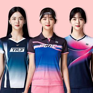 패기앤코 여성 배드민턴 반팔 경기복 유니폼 티셔츠 RT-2047NGP