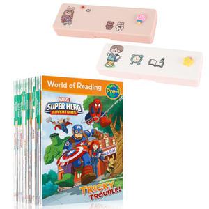 멀티파우치 월드오브리딩 전집 31권 마블시리즈 영어원서 world of reading 음원제공