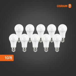 오스람 LED 전구 벌브 18W 주광색 10개입 1Box 플리커프리