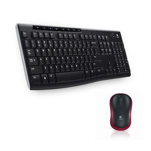 로지텍코리아 K270 + M185 (정품) (레드) 세트ㅇMMㅇ