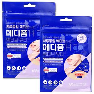 자외선차단 메디폼밴드 메디폼H액티브 뷰티 69매입 X 2개