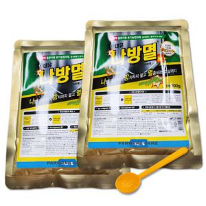 비료컴퍼니 대유 나방멸200g 2봉 미생물배양액40% 병해충관리용 고추 배추 사과 포도 사용