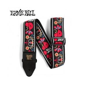 Ernie Ball 어니볼 스트랩 Classic Jacquard Strap Red Bird Rising P04667