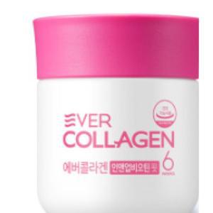 에버콜라겐 인앤업비오틴 핏 6주분 먹는 저분자 피쉬 콜라겐 펩타이드 뉴트리