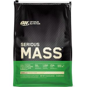 옵티멈 시리어스 매스 Serious Mass 바닐라 단백질 파우더 5.44kg (12lbs) 미국 정품 빠른 배송