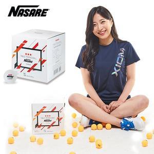 [스타]나사레 3성 탁구공 120개입 SSNSR120TB01 오렌지