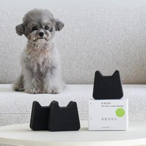 세탁볼 강아지 고양이 애견 펫 털 제거 세탁필터 3개