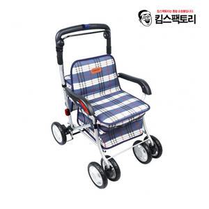 접이식 보행차 고령자용 걸음보조기 할머니 할아버지 보행기 시장카터