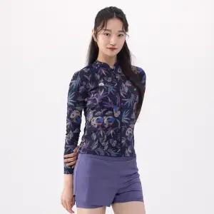 [아레나수영복] 엘로이 레저 집업 래쉬가드 세트 A5BL1PS51NVY