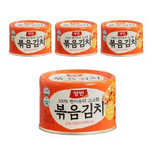 동원 김치 양반 볶음 김치 캔 160g x 4개