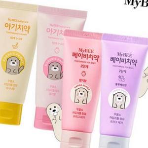 (다올)베이비 마이비 아기치약 2단계 50g 1단계 거품 칫솔