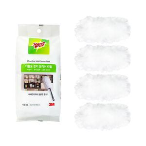 officeseller 3M 먼지 브러쉬 다용도 흡착 먼지브러쉬 리필용 [4pcs]