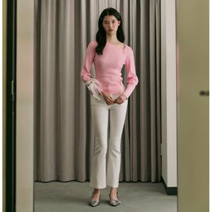 [롯데백화점]에고이스트 [BLUE LABEL] 포켓 장식 포인트 슬림핏 부츠컷 팬츠 (ER2OPT06)