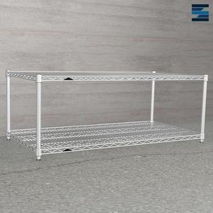 산업용 메탈 랙 선반 LS12245 2단  610x1220x450) 메탈선반 철제선반 베란다선반 조립식선반