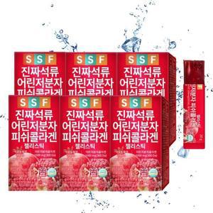[순수식품] 순수식품 진짜 석류 어린 저분자 피쉬 콜라겐 20g x 15포 6박스