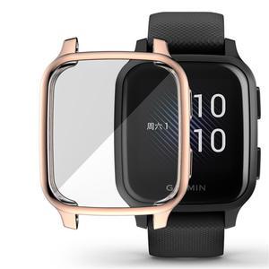 Garmin Venu SQ/SQ 2 소프트 TPU 스크린 보호 케이스 Garmin Venu SQ Music/SQ 2 음악 커버 범퍼 보호