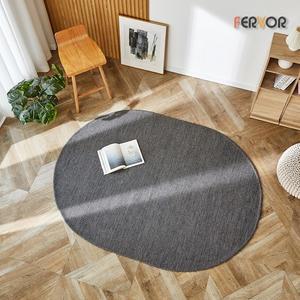 [퍼보]메종 사이잘룩 카페트 자가드 통풍 러그 원형150x200