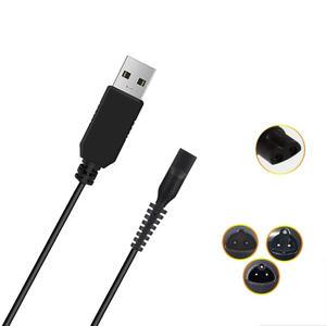 브라운 전기 면도기 충전기 케이블 USB 휴대용 충전 선 줄 어댑터