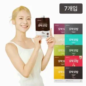 비브리브 꼬박꼬밥 식사대용 단백질 쉐이크 40g 7개 10종 택1