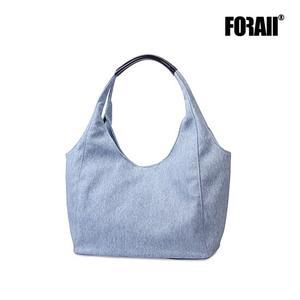 4ALL 3컬러 캐주얼 데일리 데님 숄더백 TFA3023