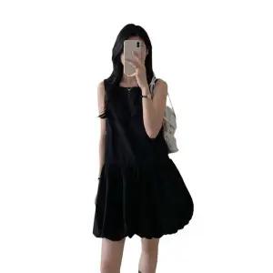 에네로 여성여름원피스 여름 원피스 클라우드 네이비 퓨어 칼라 굿 나시 미니 민소매 라운드 스커트 UNO2