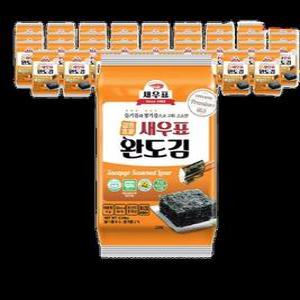 새우표 완도 프리미엄 도시락김 4g x 36봉