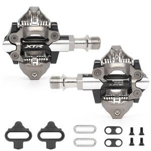 SHIMANO XTR PD M9100 MTB 산악 자전거 페달 SH51 클리트가있는 기존 자동 잠금 부품