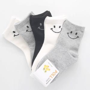 [블루마켓]아동양말 중목(웃음) 5켤레랜덤 유아양말 남아양말 여아양말 아기양말 키즈양말