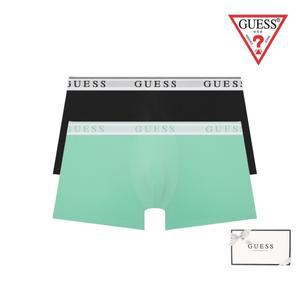 [롯데백화점]게스 [선물포장]화이트밴드 드로즈 2PACK GDMDR121BKGDMDR121GR