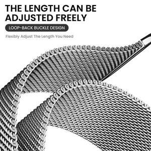 Redmi Watch 5Active 밴드 용 금속 스트랩 케이스 화면 보호기 Magnetie Loop 5 시계줄