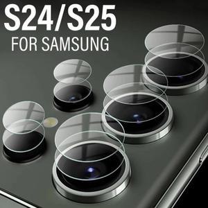 S25 S24 삼성 호환 갤럭시 호환 + S24Ultra 백 카메라 렌즈 강화 유리 후면 Len 스크린 보호 필름