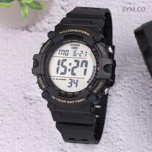 [카시오] AE-1500WHX-1A 군인 전자 아웃 도어 롱밴드 남자 우레탄시계 c