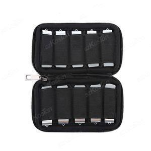 다기능 USB 플래시 드라이브 주최자 케이스 보관 가방 보호 홀더 USB 드라이브 이어폰 여행 휴대용 가방