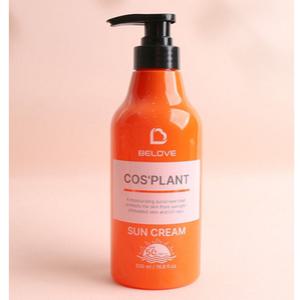 대용량 선크림 500ml 썬크림 자외선 차단 미백 목 팔 다리 바디 어린이 가족 휴가