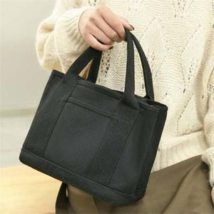 [라일리] Rly 캔버스 여학생 여성 외출 소지품 가방 에코백 토트백  9801164)